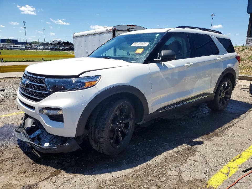 2022 FORD EXPLORER XLT - 1