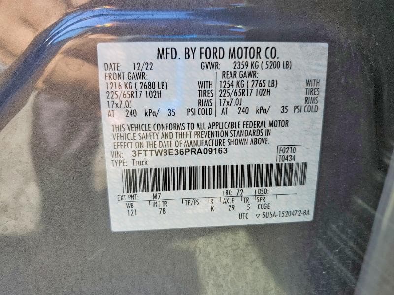 2023 FORD MAVERICK XL 13