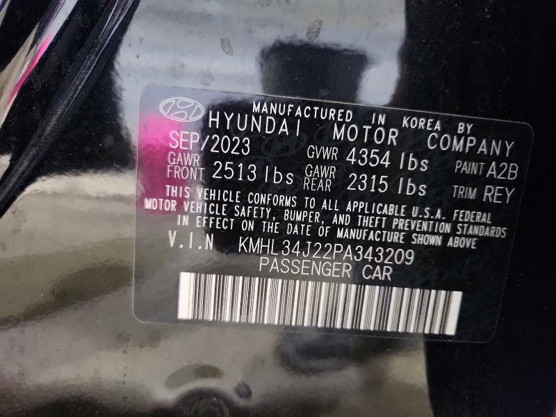 2023 HYUNDAI SONATA LIMITED 13