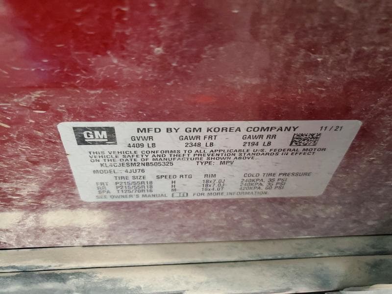 2022 BUICK ENCORE PREFERRED 13