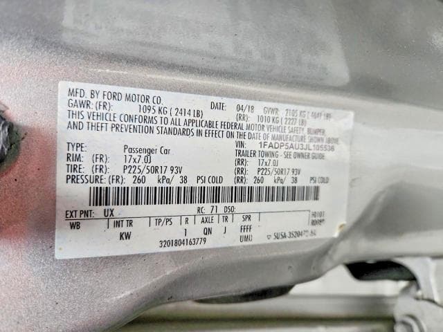 2018 FORD C-MAX SE 13
