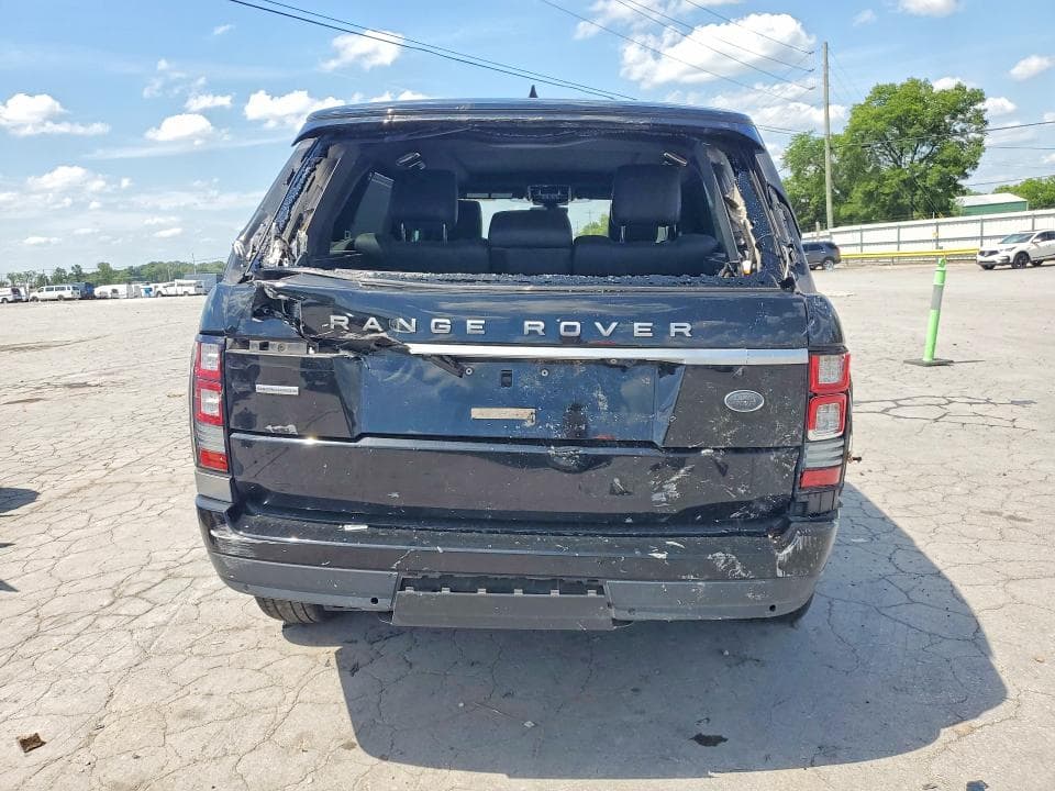 2017 LAND ROVER RANGE ROVER SUPERCHARGED 6