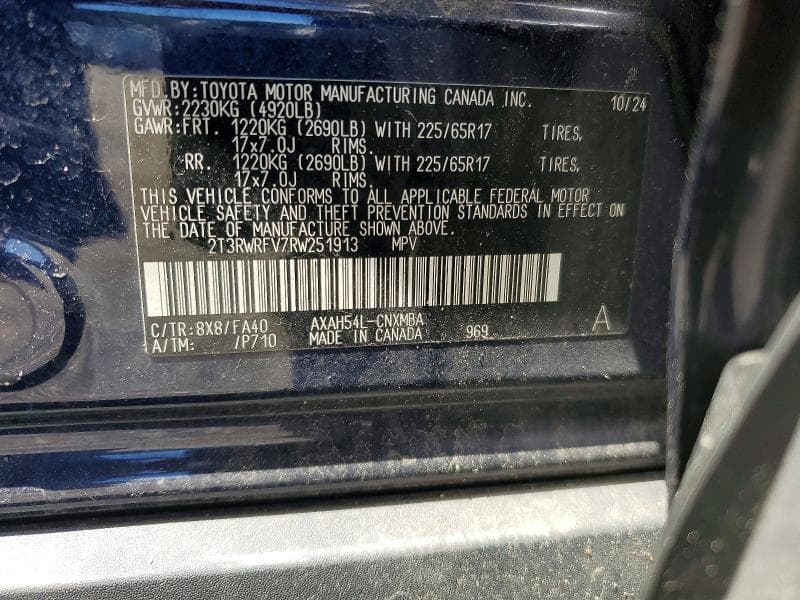 2024 TOYOTA RAV4 HYBRID XLE 13