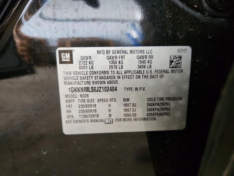 2018 GMC ACADIA SLT-1 13