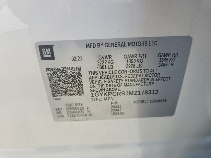2021 CADILLAC XT6 PREMIUM LUXURY 14