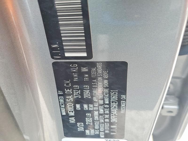 2024 KIA FORTE GT LINE 12
