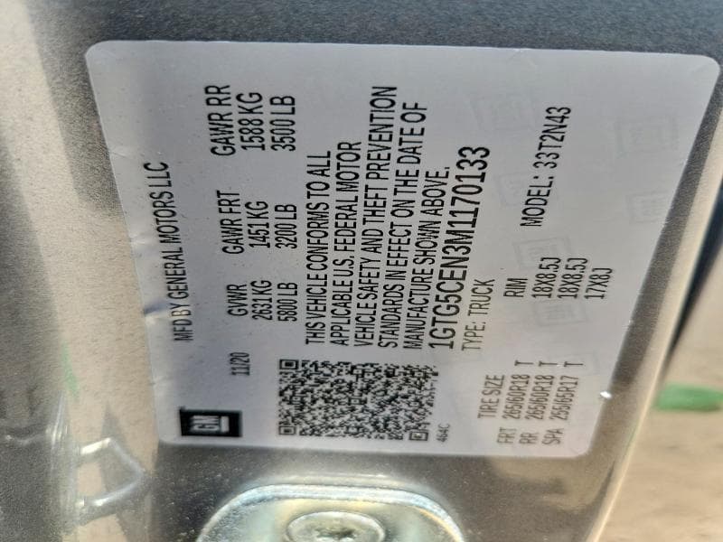 2021 GMC CANYON ELEVATION 13