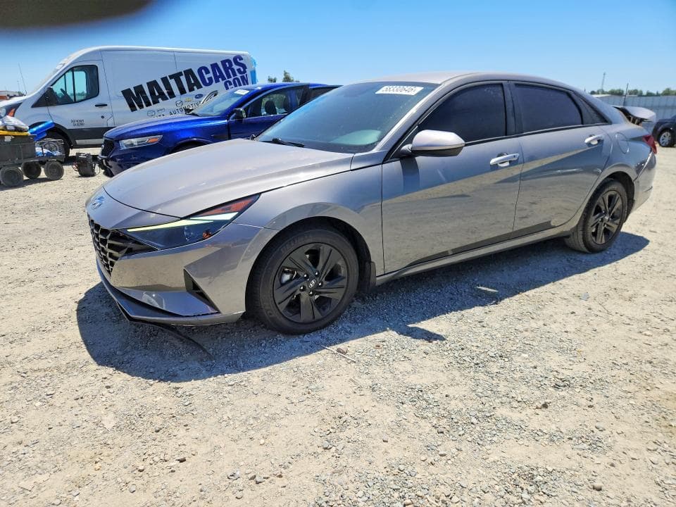 2023 HYUNDAI ELANTRA BLUE - 1