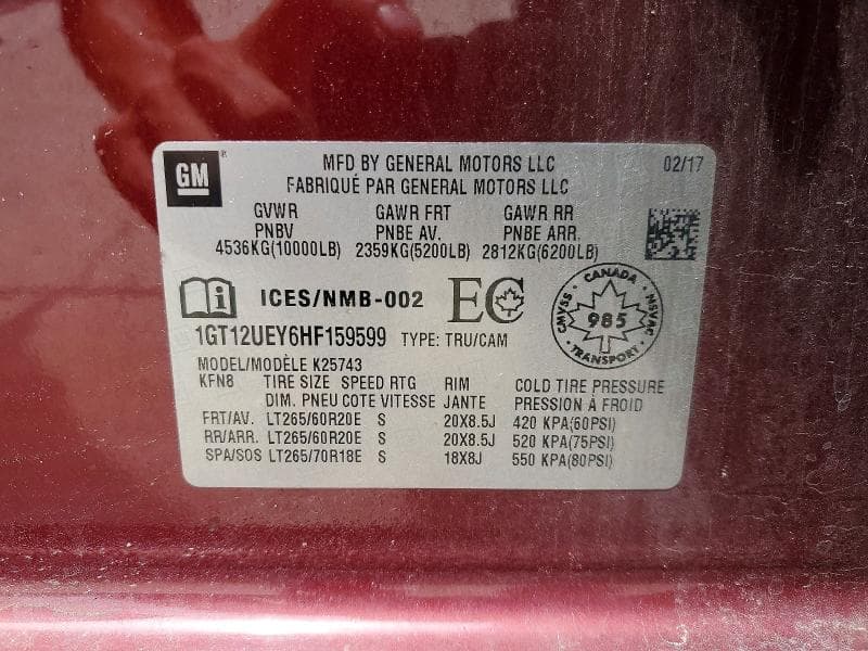 2017 GMC SIERRA K2500 DENALI 13