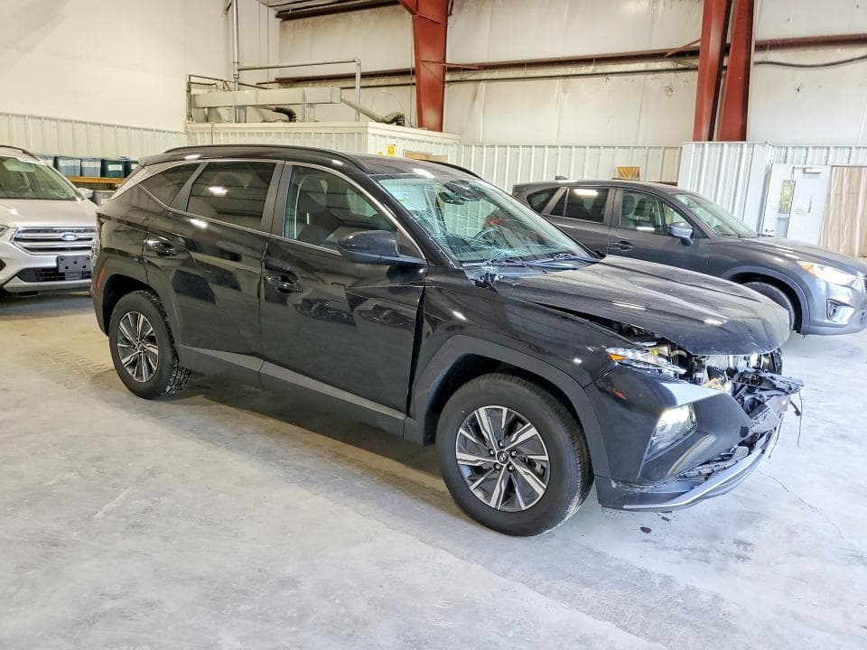 2024 HYUNDAI TUCSON BLUE 4