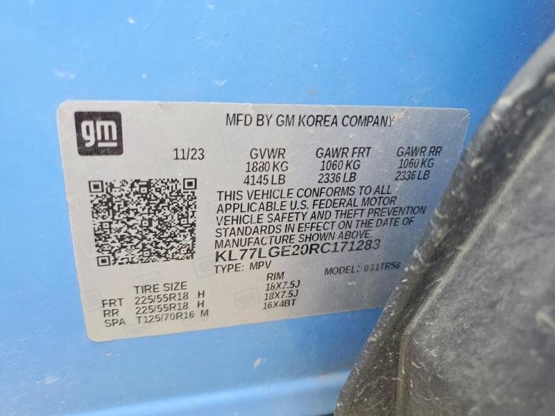 2024 CHEVROLET TRAX 1RS 13