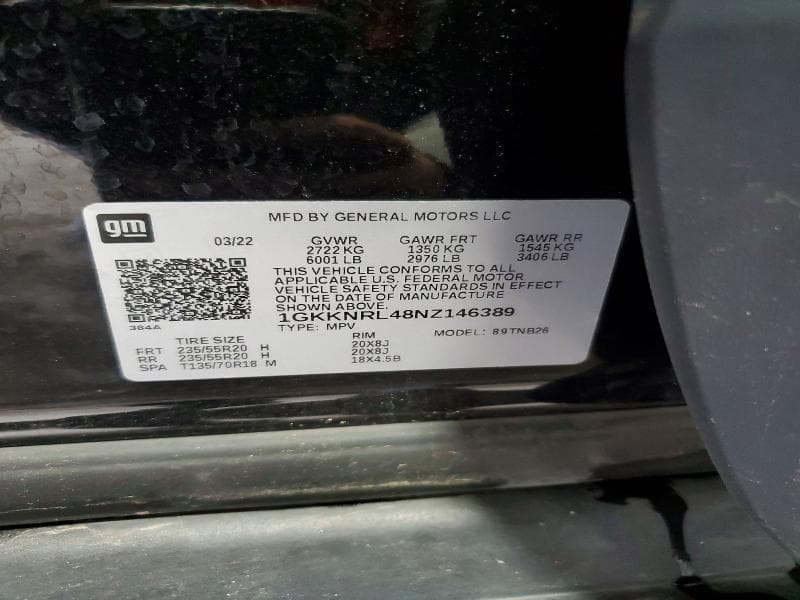 2022 GMC ACADIA SLE 13