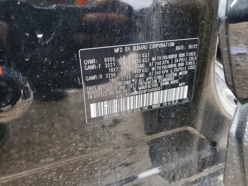2023 SUBARU ASCENT PREMIUM 14