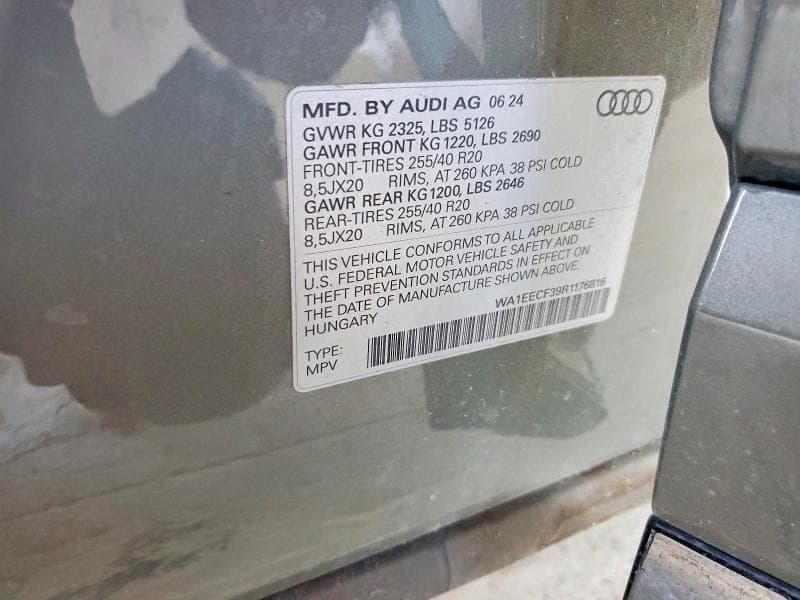 2024 AUDI Q3 PREMIUM PLUS S LINE 45 14