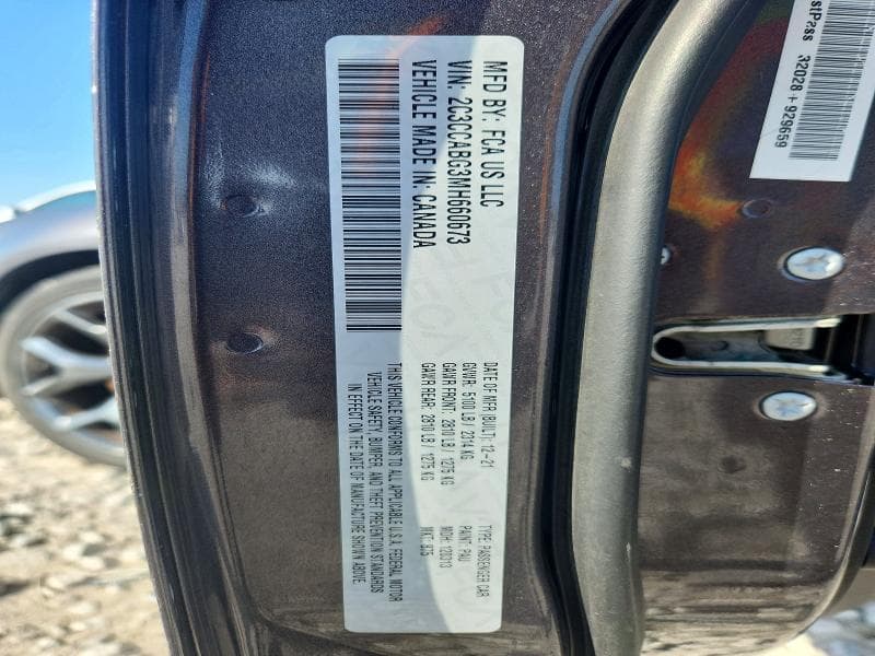 2021 CHRYSLER 300 S 12