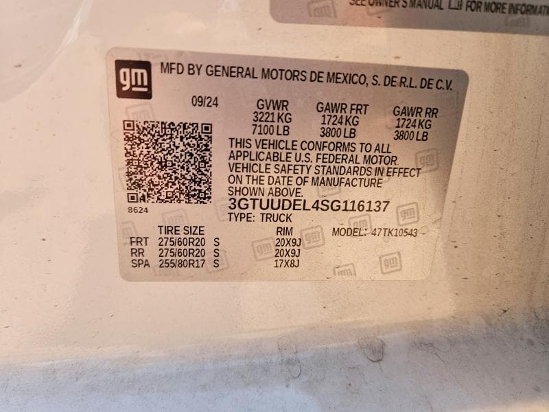 2025 GMC SIERRA K1500 SLT 13