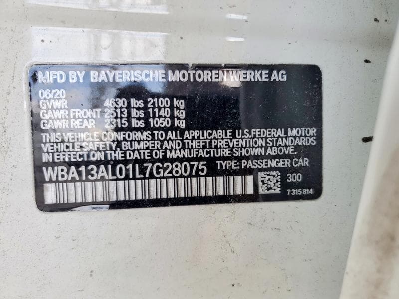2020 BMW M235XI 12
