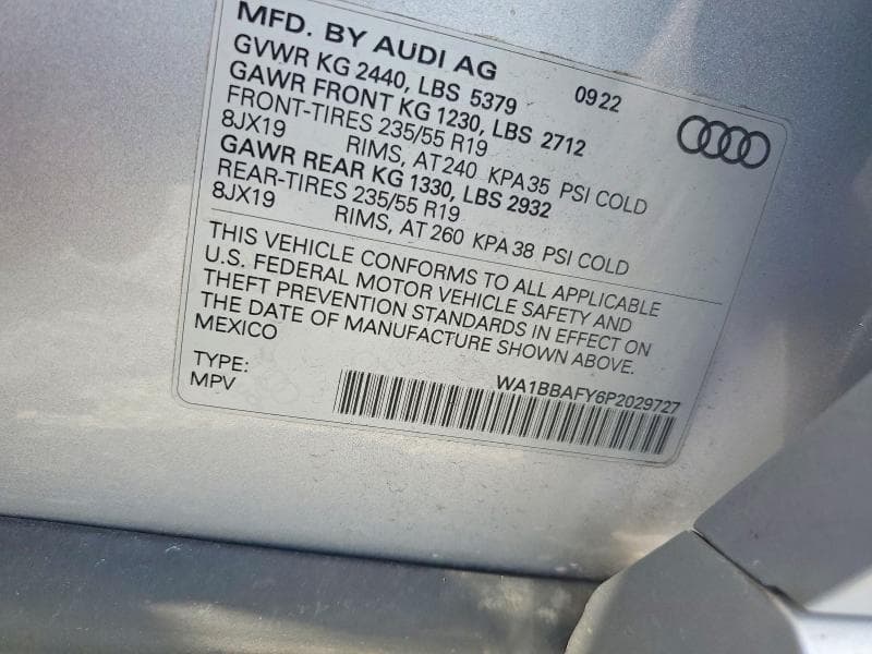 2023 AUDI Q5 PREMIUM PLUS 40 13