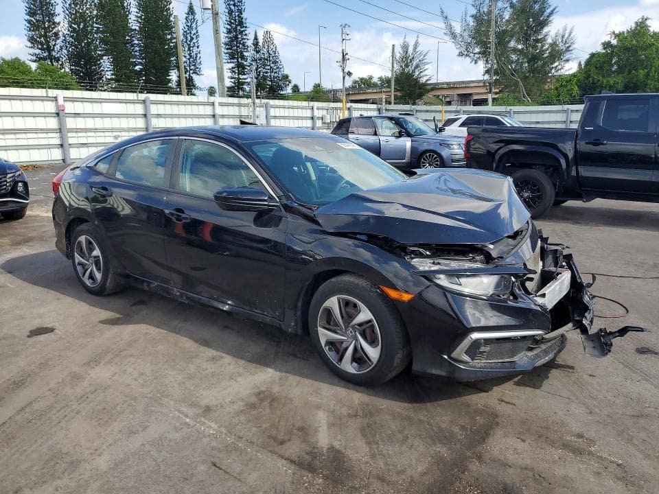 2019 HONDA CIVIC LX 4
