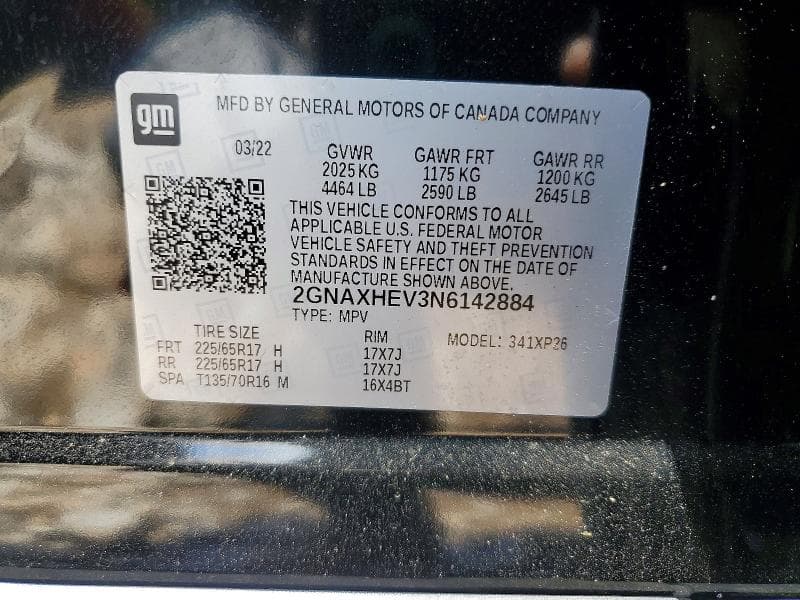 2022 CHEVROLET EQUINOX LS 13