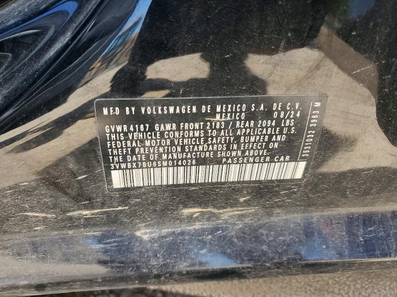 2025 VOLKSWAGEN JETTA SPORT 12