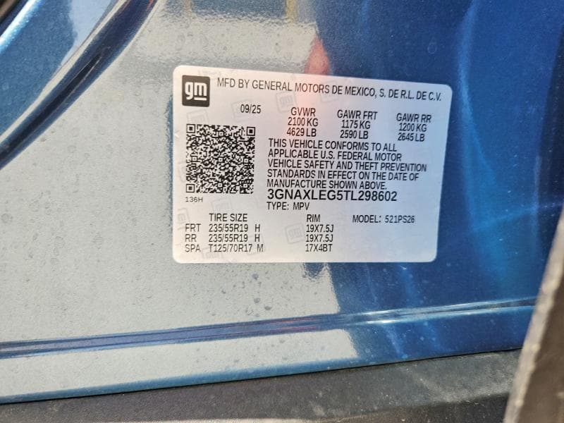 2026 CHEVROLET EQUINOX RS 13