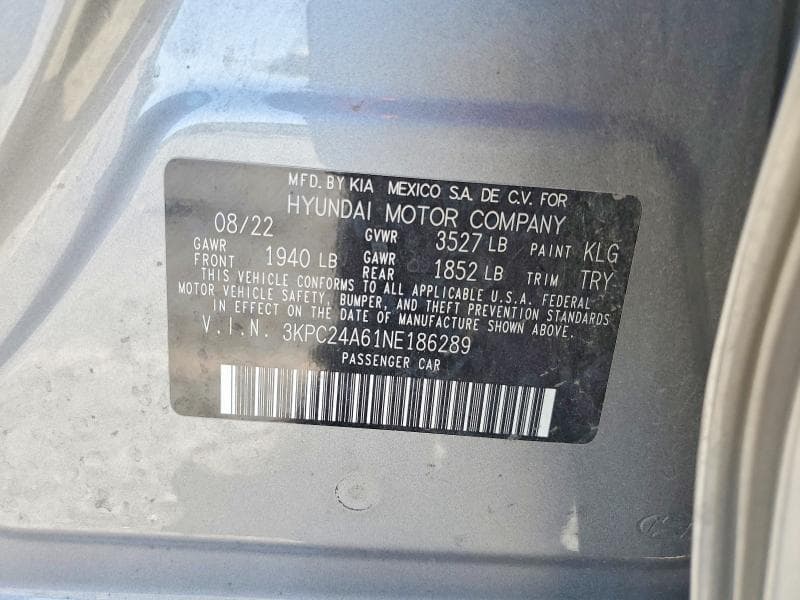 2022 HYUNDAI ACCENT SE 13
