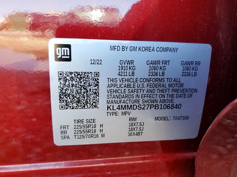 2023 BUICK ENCORE GX SELECT 13