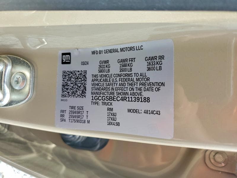 2024 CHEVROLET COLORADO 12