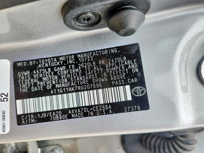 2024 TOYOTA CAMRY SE 12