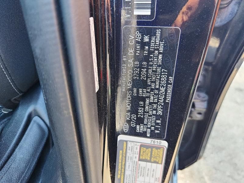 2021 KIA FORTE LXS 12