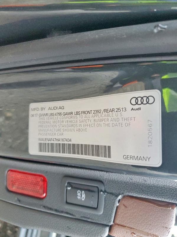 2017 AUDI A4 PREMIUM PLUS 12