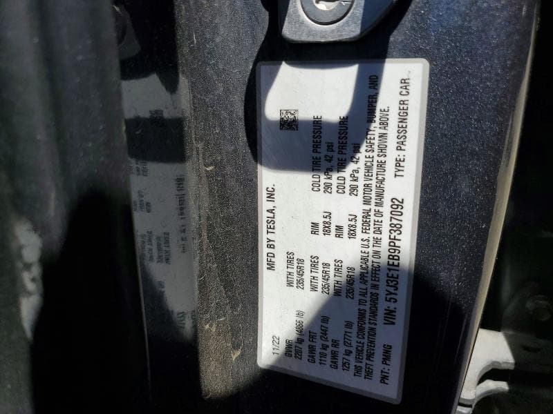2023 TESLA MODEL 3 13