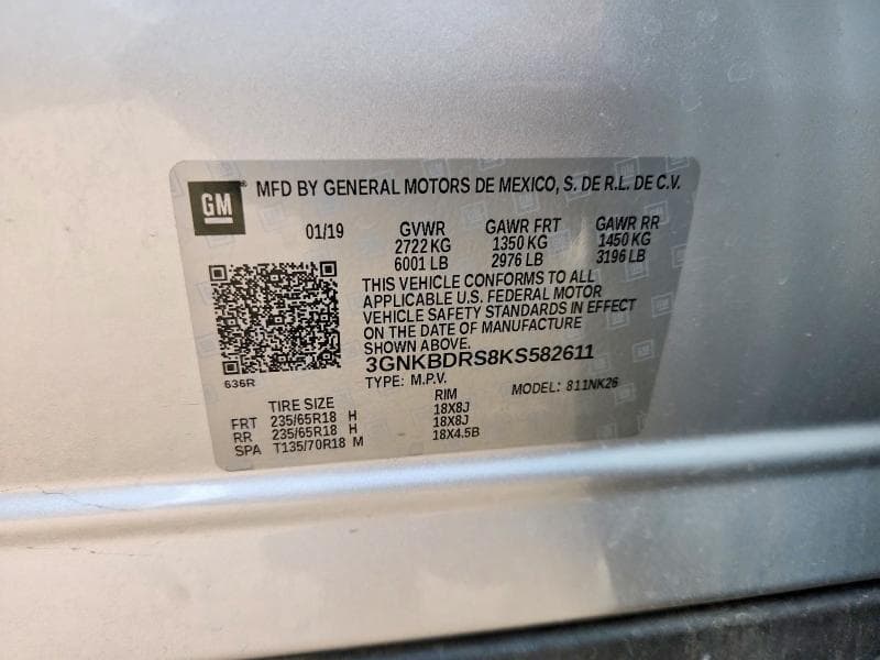 2019 CHEVROLET BLAZER 3LT 13