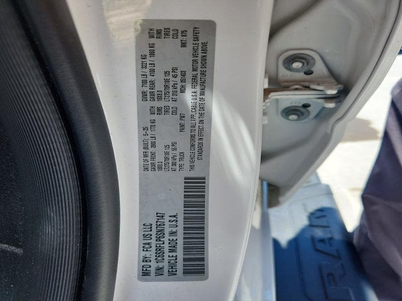 2025 RAM 1500 REBEL 12