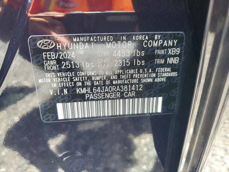 2024 HYUNDAI SONATA SEL 13