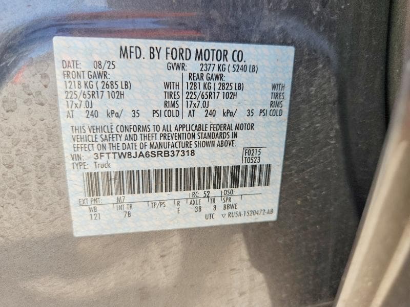 2025 FORD MAVERICK XLT 12
