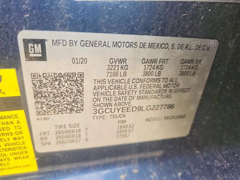 2020 CHEVROLET SILVERADO K1500 RST 12