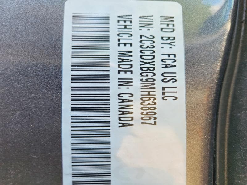 2021 DODGE CHARGER SXT 12