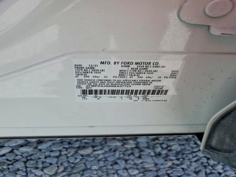 2022 FORD EDGE SEL 13