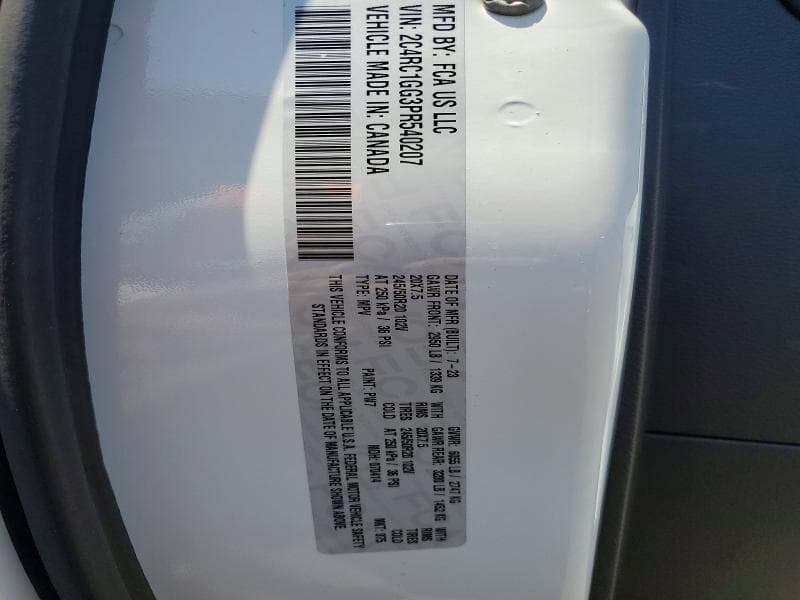 2023 CHRYSLER PACIFICA LIMITED 13