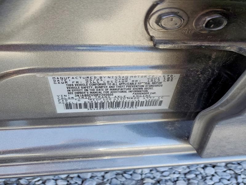 2021 NISSAN SENTRA SV 12