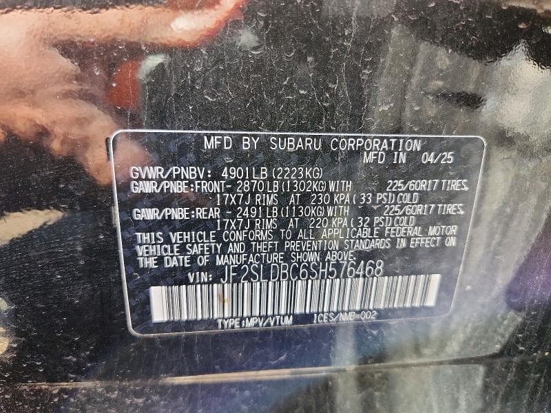 2025 SUBARU FORESTER PREMIUM 12