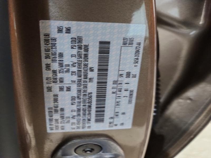 2021 FORD ESCAPE SEL 14