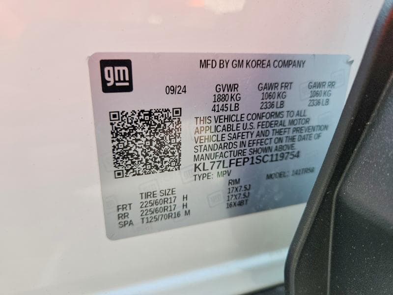2025 CHEVROLET TRAX LS 13