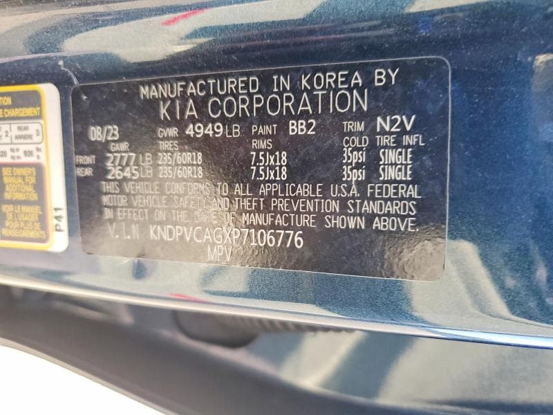 2023 KIA SPORTAGE EX 13