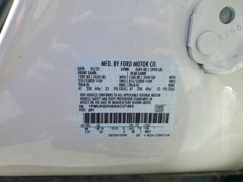 2025 FORD EXPLORER ACTIVE 13