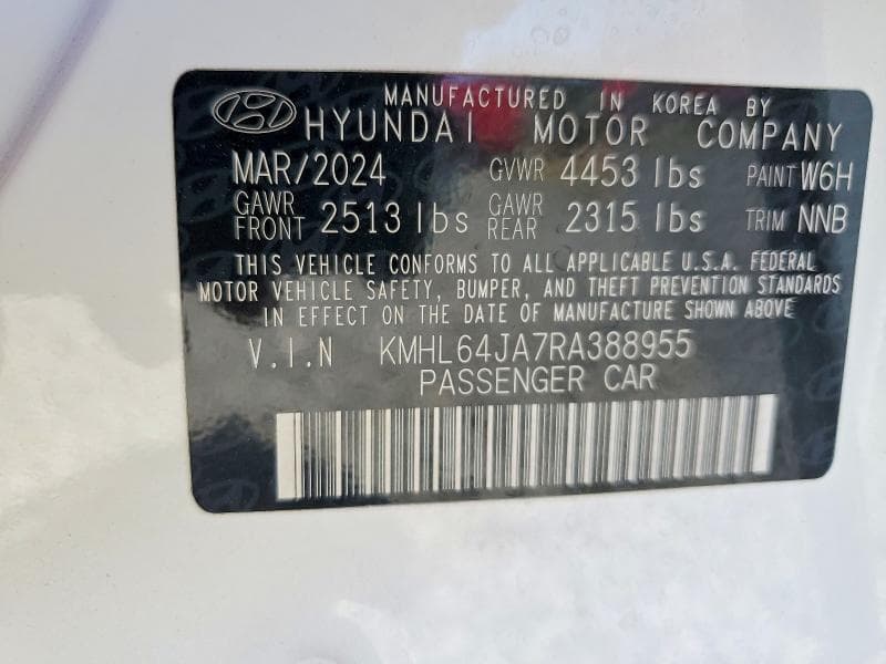 2024 HYUNDAI SONATA SEL 12
