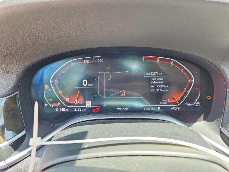 2020 BMW 750 XI 9