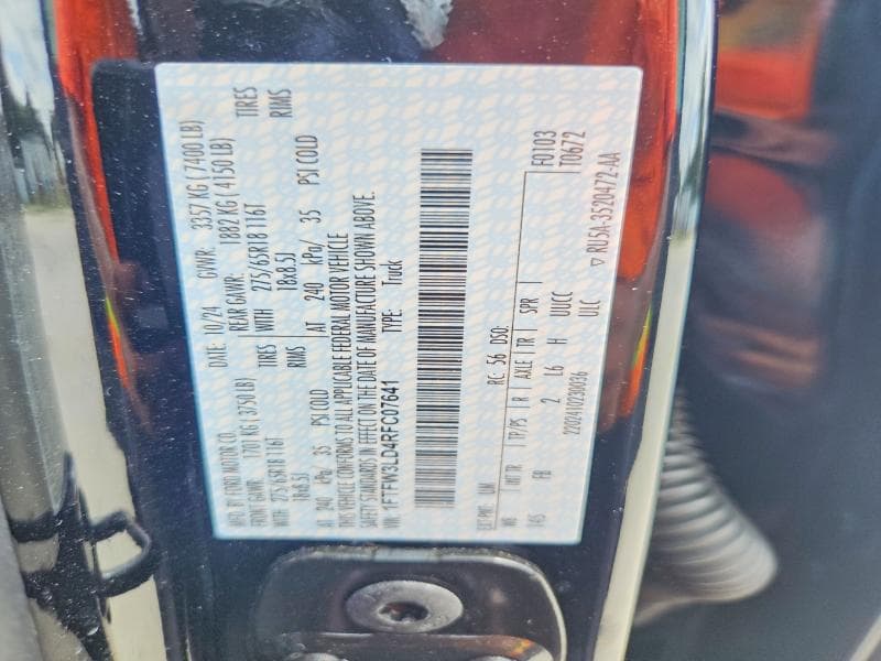 2024 FORD F150 XLT 12